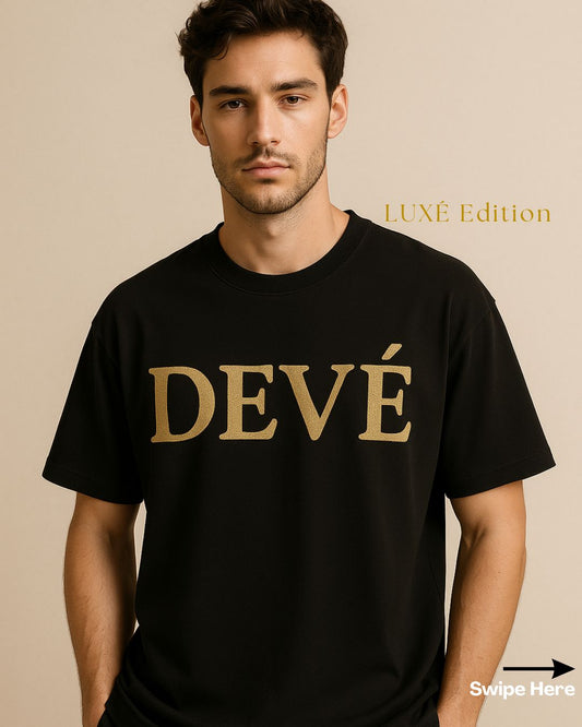 DEVÉ Luxé edition (BLACK) Oversized Tshirt